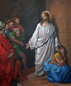 jesús y la mujer adúltera