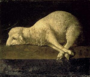 francisco de zurbaran agnus dei google art project 0d9d2a 1024